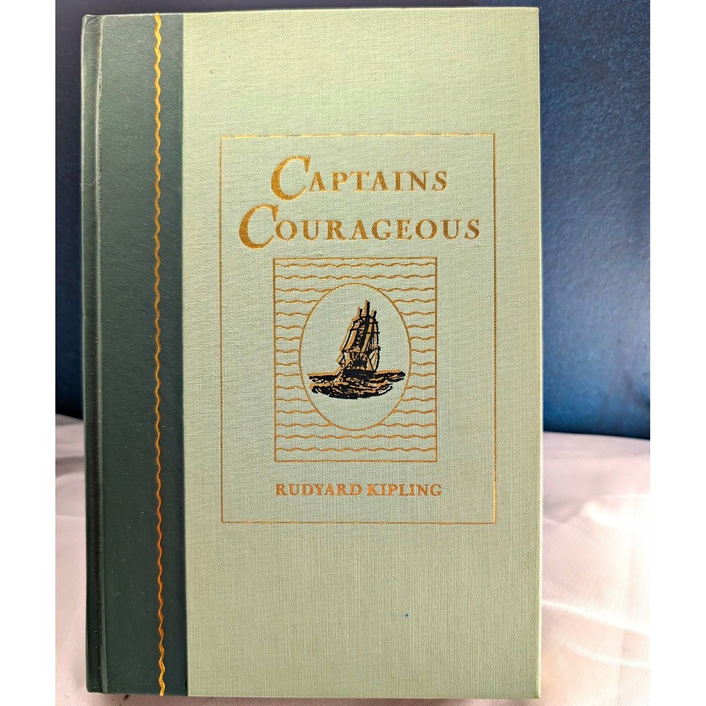 The World's Best Reading Captains Courageous Rudyard Kipling Hardcover